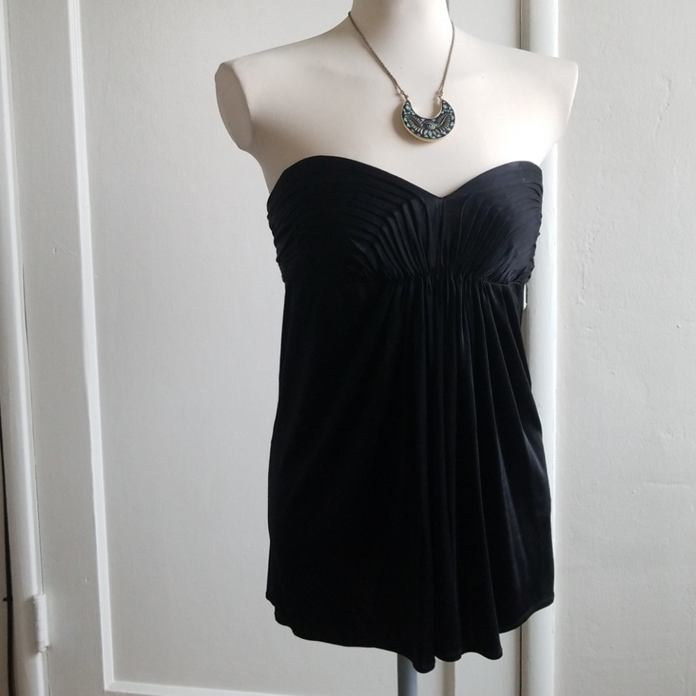 BCBG Strapless dressy tank